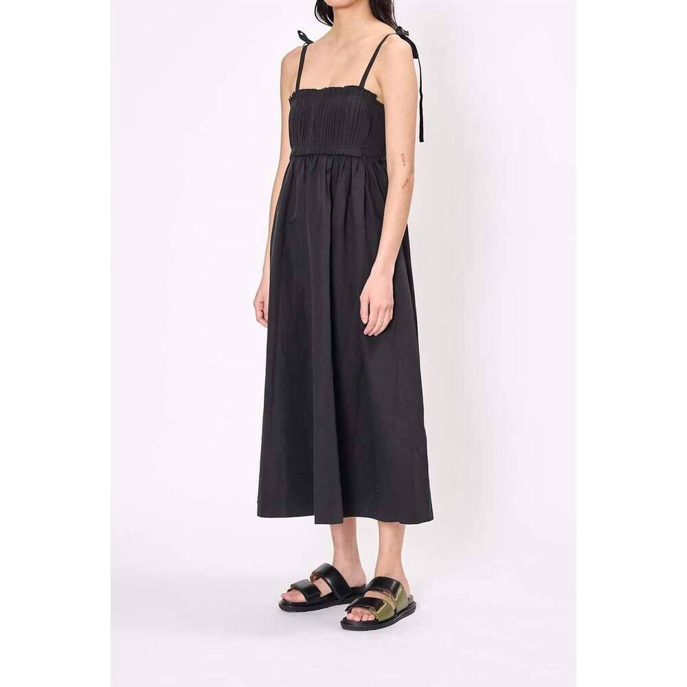 NEW ULLA JOHNSON laetitia dress in black - Picture 2 of 3